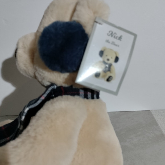 Aurora World Holiday Tartan Collection Nick the Bear 12" Stuffed Animal Plush - Picture 6 of 8